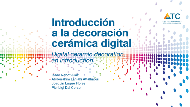 Presentacin segunda edicin del libro "Introduccin a la decoracin cermica digital"