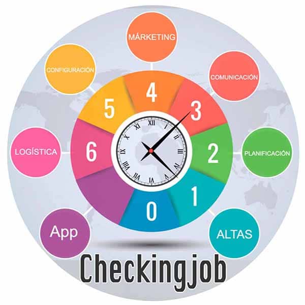 Logo Reloj Checkingjob