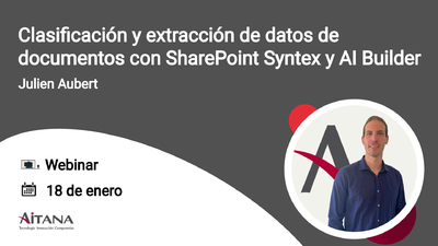 Webinar - Clasificacin y extraccin de datos de documentos con SharePoint Syntex y AI Builder