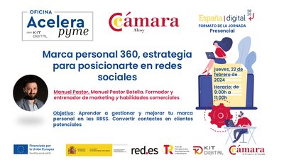 Jornada Marca Personal 360 en Cmara Alcoy