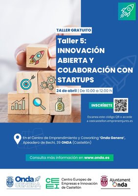Taller 5: Innovación abierta y colaboración con startups.