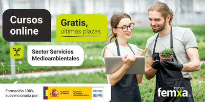 Cursos gratuitos para profesionales de servicios medioambientales: inscrbete antes de octubre