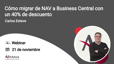 Cmo migrar de NAV a Business Central con un 40% de descuento