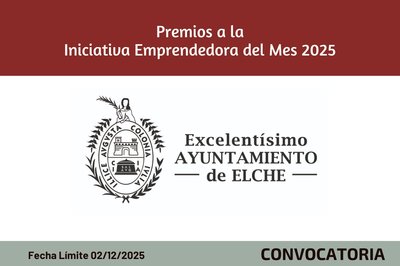 Premios a la Iniciativa Emprendedora del Mes
