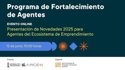 Presentaci�n Novedades 2025 para Agentes del Ecosistema de Emprendimiento de la provincia de Alicante