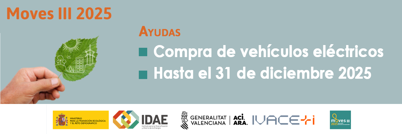 MOVES III 2025 - VEHÍCULOS COMUNITAT VALENCIANA