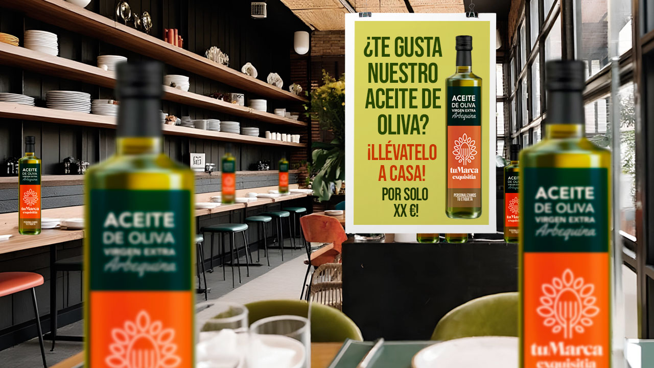 Crea tu propia marca de Aceite de Oliva Virgen Extra: Diferenciaci�n Gourmet con Exquisitia