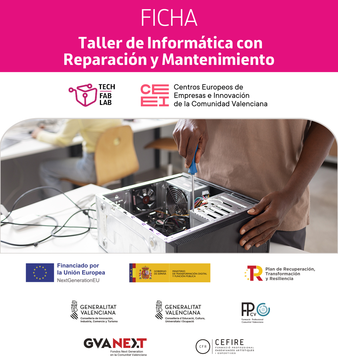 Tienda de Inform�tica con Reparaci�n y Mantenimiento[;;;][;;;]