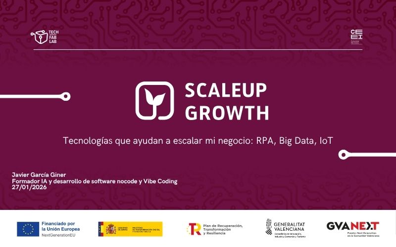 Tecnolog�as que ayudan a escalar mi negocio: RPA, Big Data e IoT
