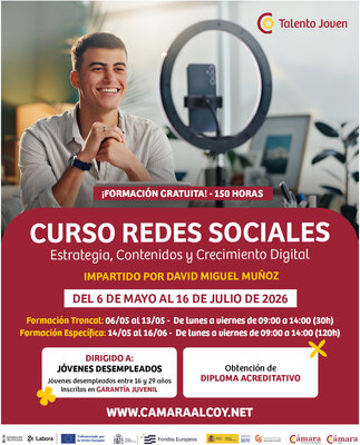 CURSO REDES SOCIALES CAMARA ALCOY