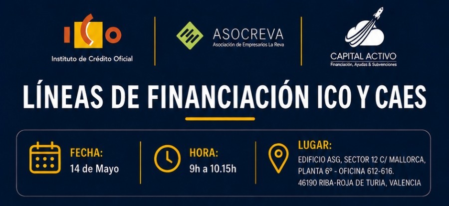 Desayuno empresarial sobre financiación ICO y CAEs en Riba-roja de Túria