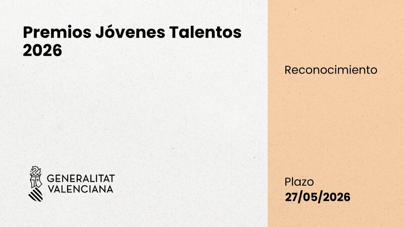 Premios J�venes Talentos 2026