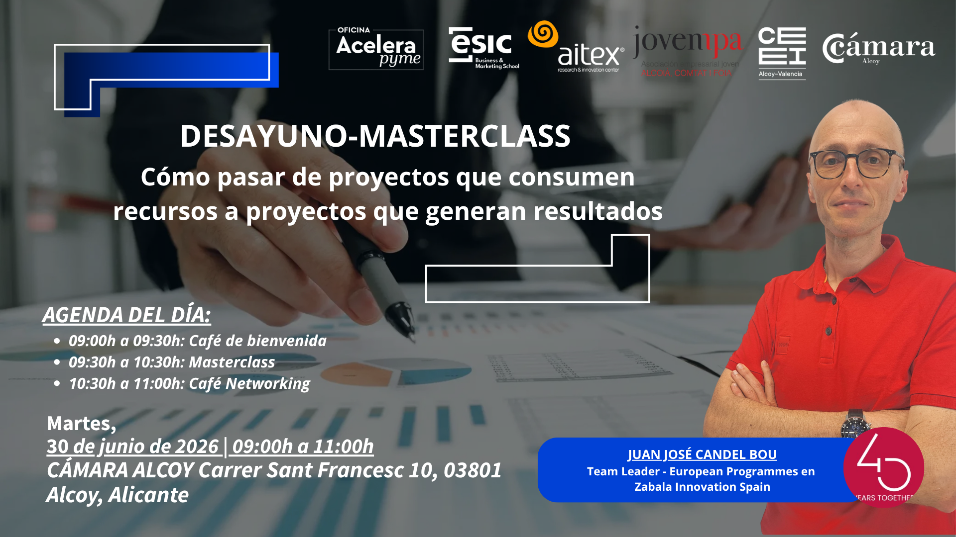 Desayuno-Masterclass (Alcoy