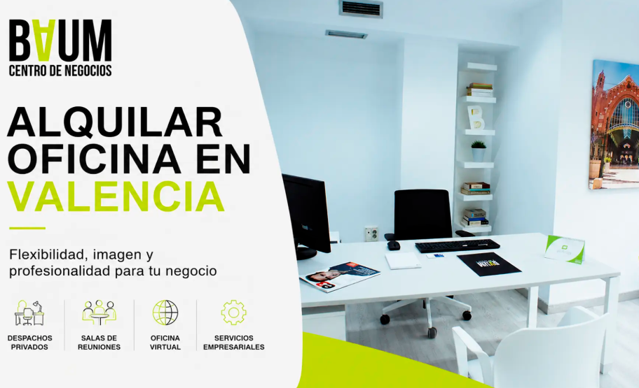 Alquilar oficina en Valencia sin atarte