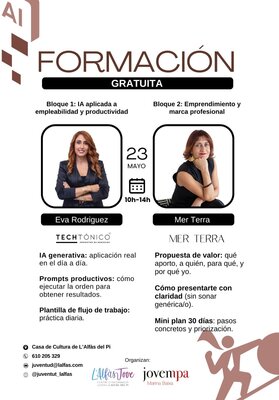 Formaci�n Jovempa- IA aplicada a empleabilidad y productividad y marca profesional