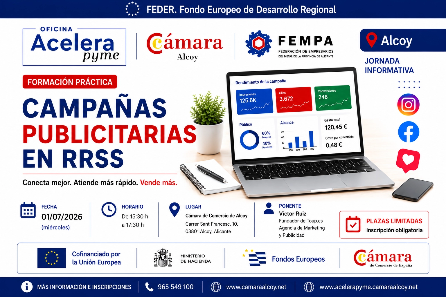 Campañas publicitarias en redes sociales para tu negocio