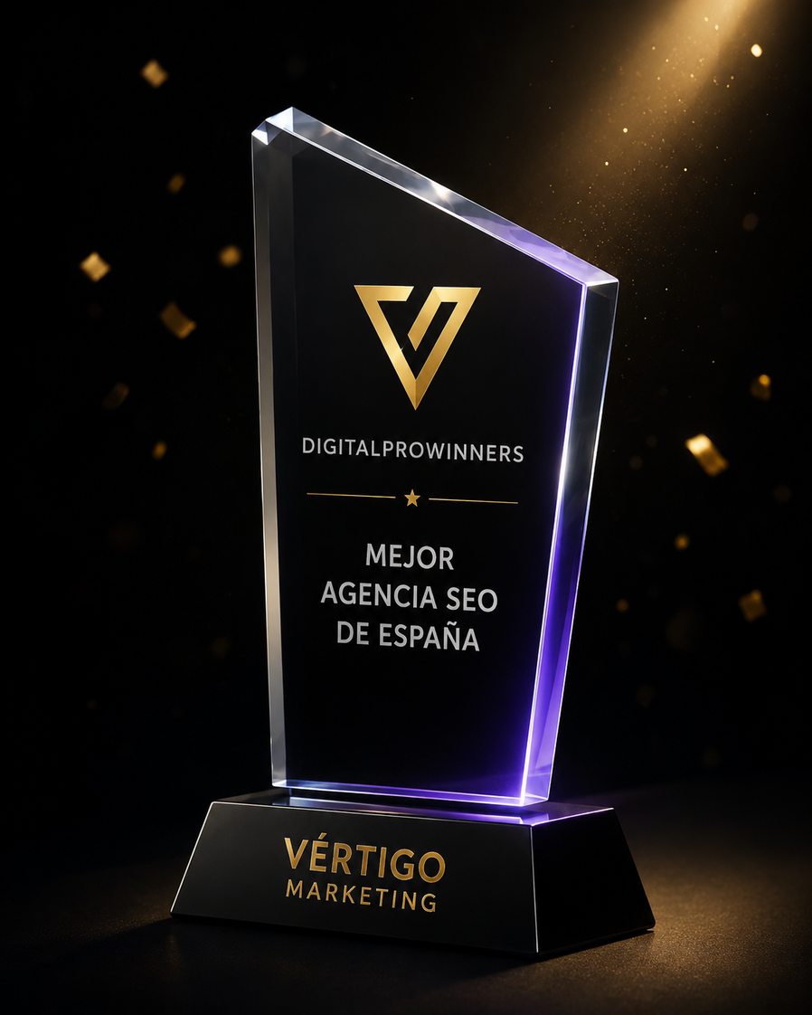 V�rtigo Marketing gana el premio DigitalProWinners a mejor agencia SEO de Espa�a