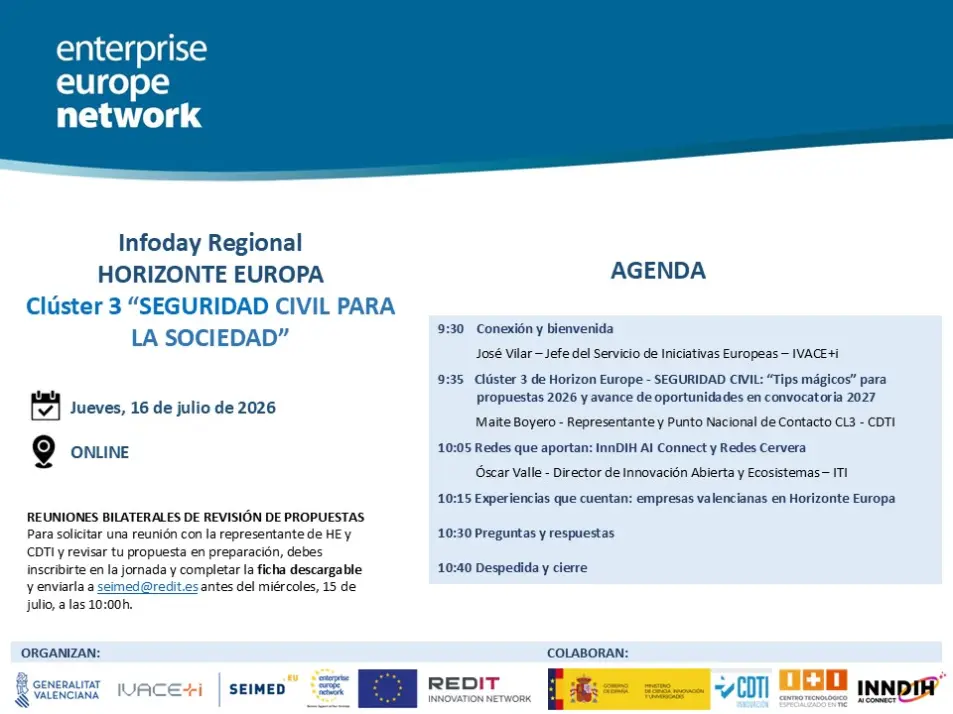 Cl�ster 3 Seguridad civil para la sociedad