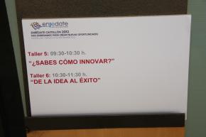 Enr�date Castell�n 2012- Taller 5: "�Sabes c�mo innovar?"