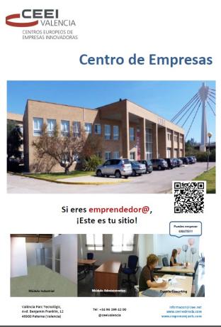 Portada Folleto Centro de Empresas