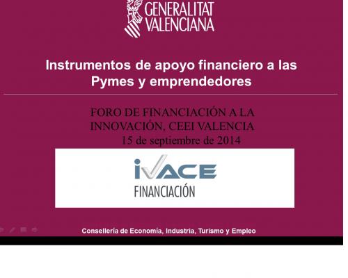 Fondos para Pymes y Emprendedores IVACE
