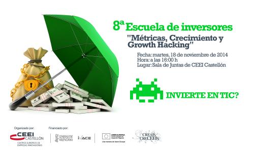 Ponencia: "Mtricas, crecimiento y growth hacking" Javier Megias  Escuela inversores 181114