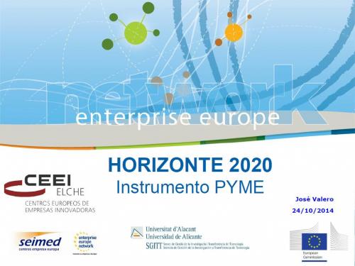 HORIZONTE 2020 Instrumento PYME