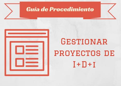 Gua Proc. Gestionar proyectos de I+D+i