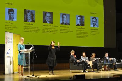Intervención Katerina Fortún, plenario Europa