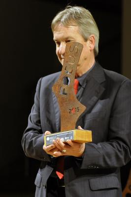 Francisco Álvarez en la entrega de premios Focus Innova Pyme