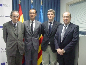 Emilio Tortosa, Daniel Moragues, Carlos Navarro y Jes�s Casanova