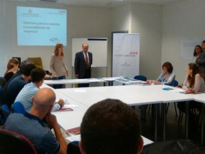 Inauguraci�n curso itinerario para la creaci�n y consolidaci�n de empresas