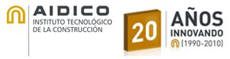 Aidico, 20 años innovando, logotipo
