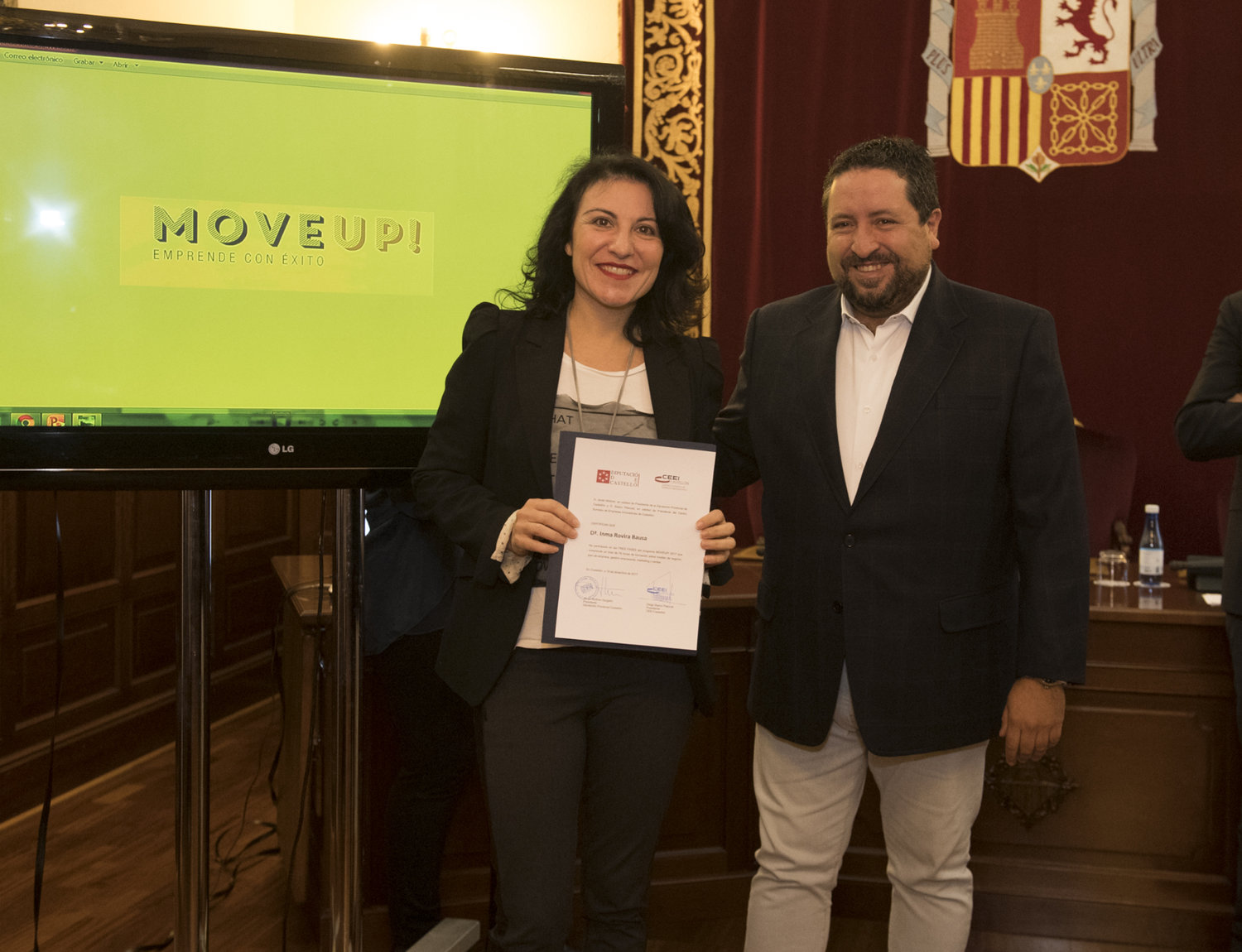 Acto entrega de premios y diplomas Move Up! 2017. Inma Rovira[;;;][;;;]