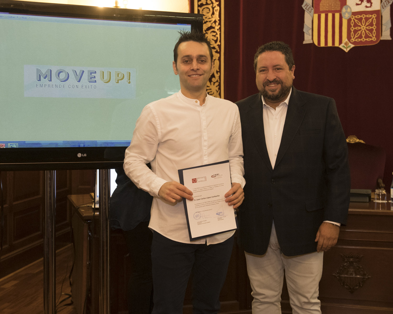 Acto entrega de premios y diplomas Move Up! 2017. Juan Carlos Lpez[;;;][;;;]