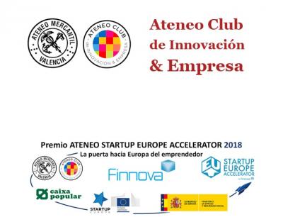 Premio Ateneo Startup Europe Accelerator