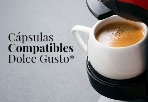 Cápsulas compatibles con Dolce Gusto
