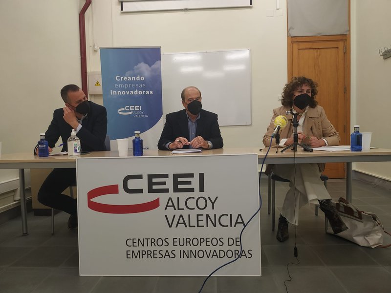 Rueda de prensa balance 2020 CEEI Alcoy-Valencia