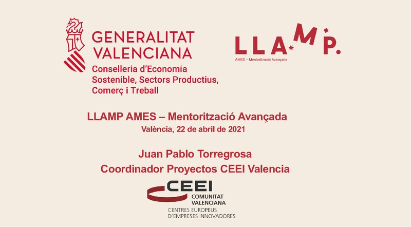 Presentación LLAMP AMES - CEEIs CV