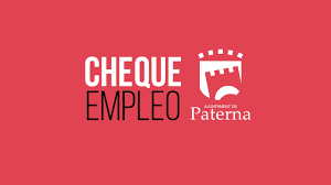 Cartel Cheque Empleo Paterna 2021