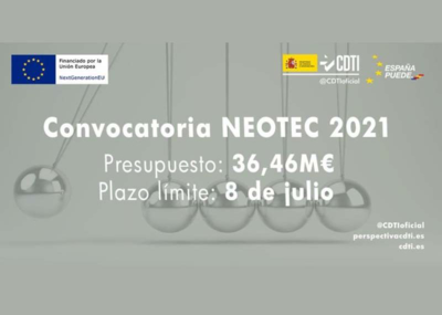 Programa de ayudas NEOTEC 2021