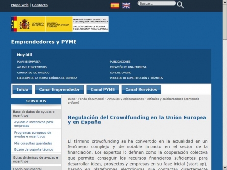Regulacin del Crowdfunding en la Unin Europea y en Espaa

