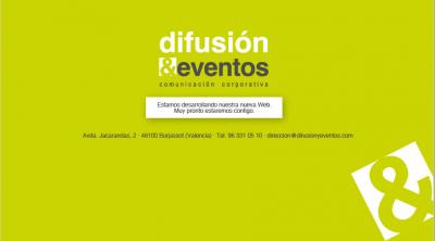 Difusi�n y Eventos